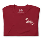 Barbie Día de Muertos Celebrar La Vida Red T-shirt