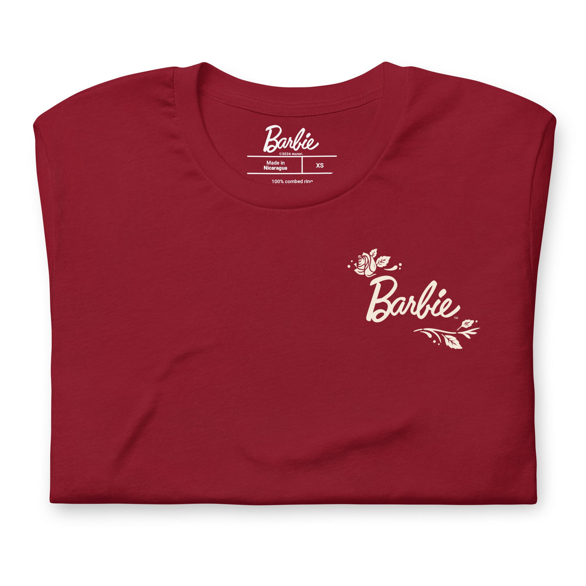 Barbie Día de Muertos Celebrar La Vida Red T-shirt