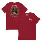 Barbie Día de Muertos Celebrar La Vida Red T-shirt