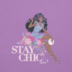 Barbie Stay Chic Purple T-shirt