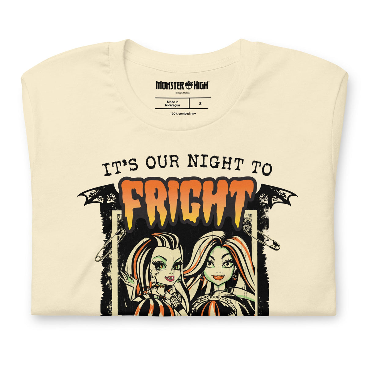 Monster High Fright Night Cream T-Shirt