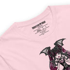 Monster High Draculaura Halloween Edition Art by Annalise Lao Pink T-shirt