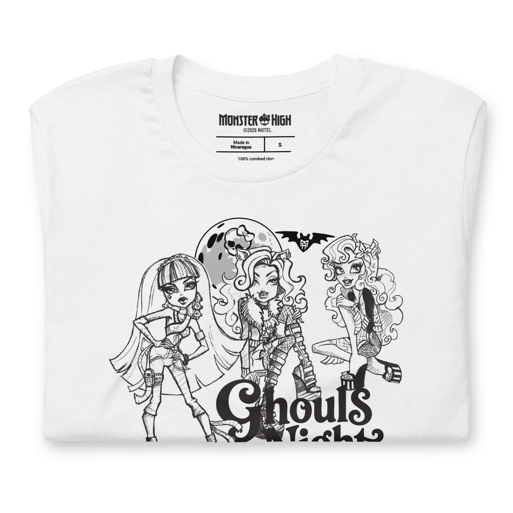 Monster High Ghouls Night Out White T-shirt