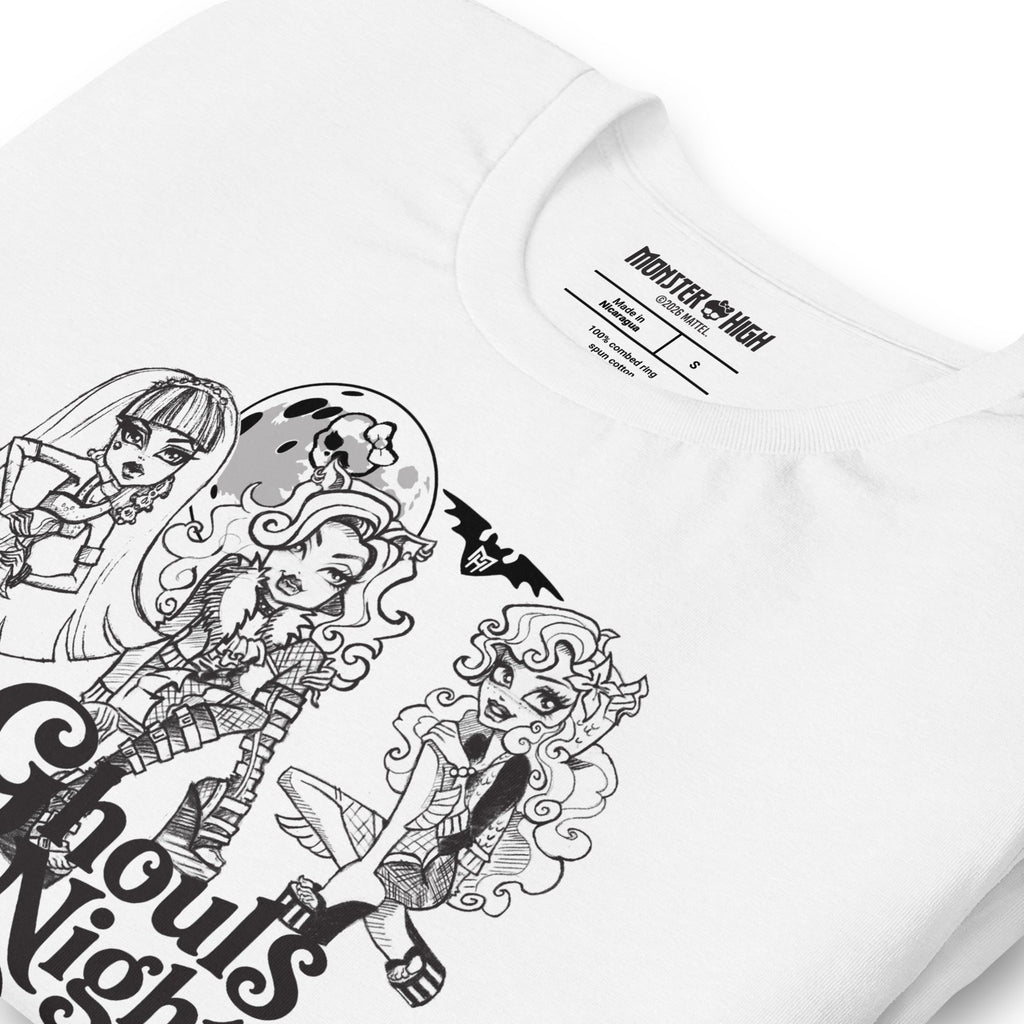 Monster High Ghouls Night Out White T-shirt