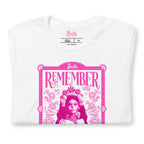 Barbie Día de Muertos Remember Love White T-Shirt
