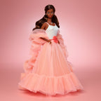 Peaches ‘n Cream Barbie Doll, Brown Hair