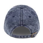 Hot Wheels Checked Logo Blue Denim Dad Hat