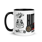 Hot Wheels Racing White Mug