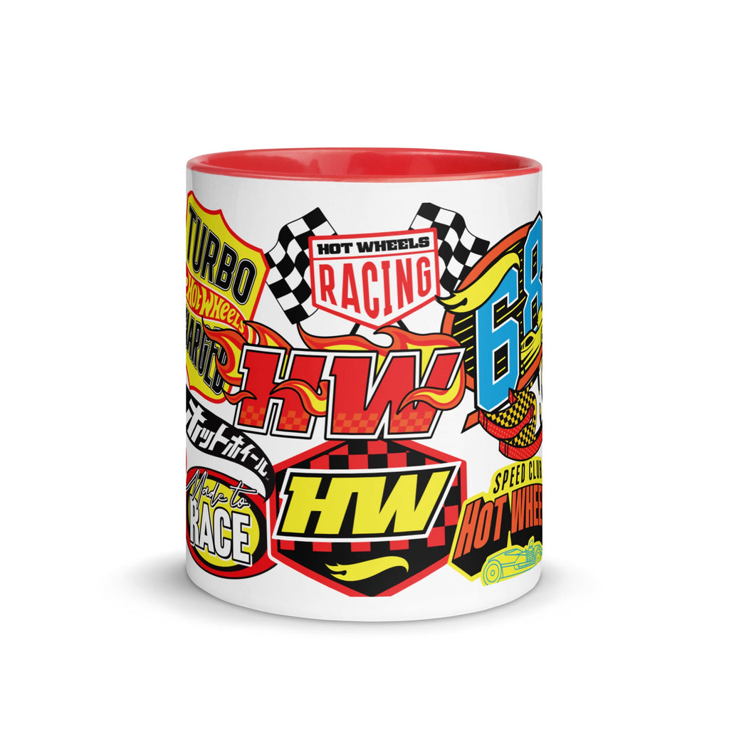 Hot Wheels in Katakana White Mug
