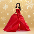 Barbie Signature 2026 Holiday Barbie Doll with Dark Brown Hair